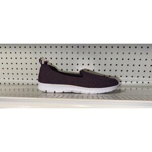 Clarks Cloudsteppers Step Allena Lo Womens Slip On Loafers Flats Size 6.5 Purple